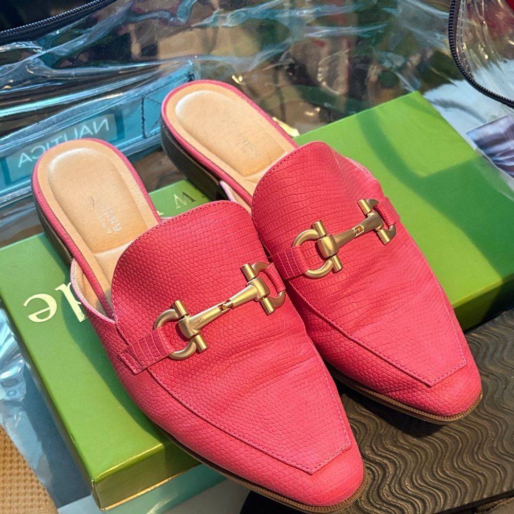 Pink Slip-On Loafers